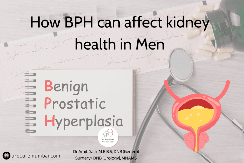 BPH effects on kidney in men