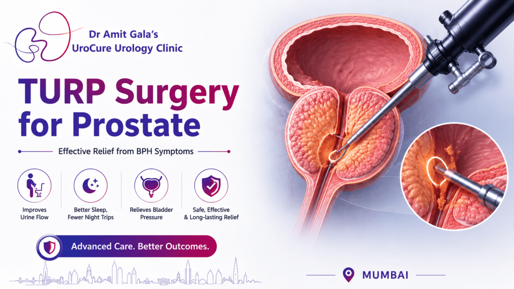 Prostate enlargement treatment TURP Surgery
